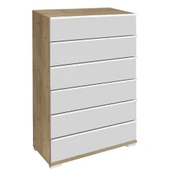 Flurkommoden|Schlafzimmerkommoden*Pharao24 120 cm hohe Kommode Waluva