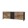 Pharao24 220 cm Sideboard Zepp> Esszimmerkommoden|Sideboards