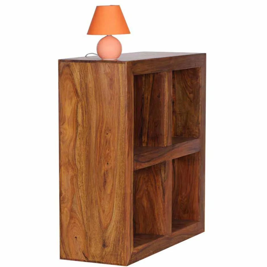 Pharao24 4 Fächer Regal Arendal> Wohnzimmerregale|Bücherregale