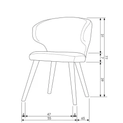 Armlehnstühle*Pharao24 2 Stühle mit Armlehnen Reus