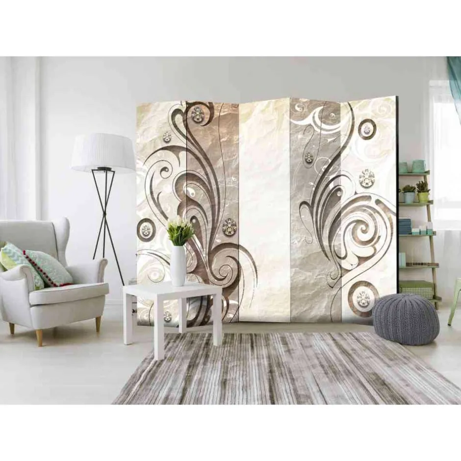 Paravents|Raumteiler*Pharao24 5 teiliger Paravent Kenoia