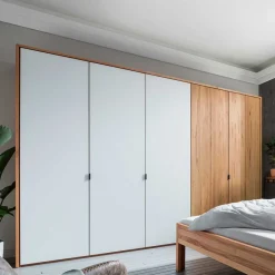 Drehtürenschränke|Massivholz Kleiderschränke*Pharao24 5 Türen Kleiderschrank Yarcella