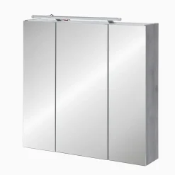 Pharao24 3 türiger Bad Spiegelschrank Haiti> Badezimmerschränke|Spiegelschränke