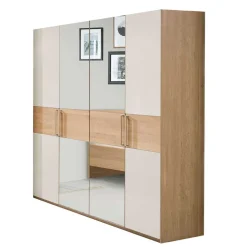 Drehtürenschränke|Massivholz Kleiderschränke*Pharao24 4 türiger Drehtürschrank Veyfas