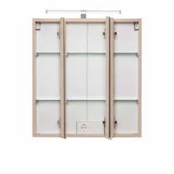 Badezimmerschränke|Spiegelschränke*Pharao24 3 türiger Spiegelschrank Tabara