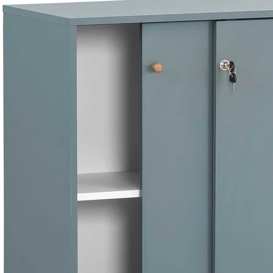 Pharao24 Abschließbarer Officeschrank Hermine> Büroschränke|Aktenschränke