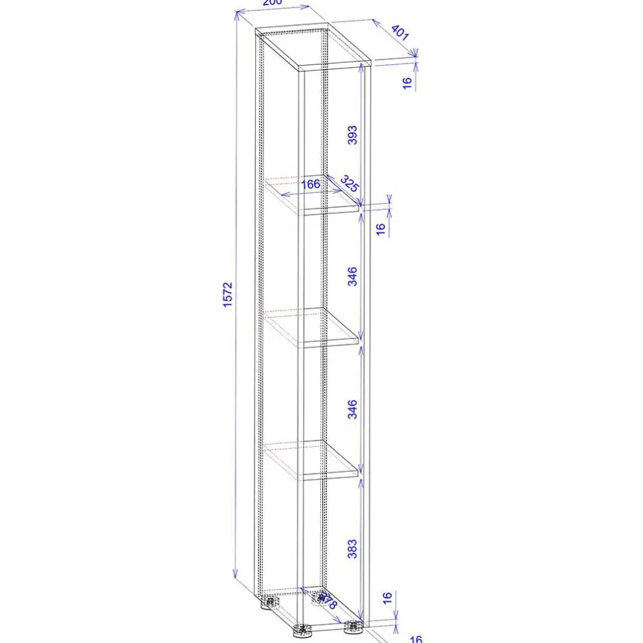Regalschränke|Aktenregale*Pharao24 Akten Nischenregal Rascian