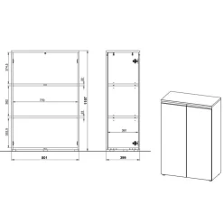 Büroschränke|Aktenschränke*Pharao24 Aktenschrank Juanda