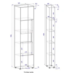 Büromöbel Sets*Pharao24 Aktenschrank Kombination Uzniana