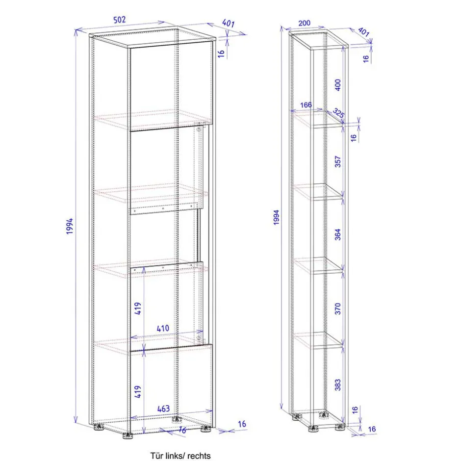 Büromöbel Sets*Pharao24 Aktenschrank Kombination Uzniana