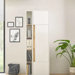 Pharao24 Aktenschrank mit Regal Rascian> Büromöbel Sets