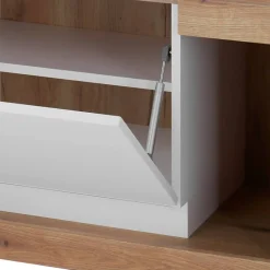 Moderne Wohnwände|Wohnwand 300 Cm*Pharao24 Anbauwand Asprecca