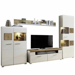 Moderne Wohnwände*Pharao24 Anbauwand Drucana