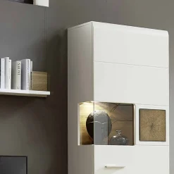 Moderne Wohnwände*Pharao24 Anbauwand Drucana