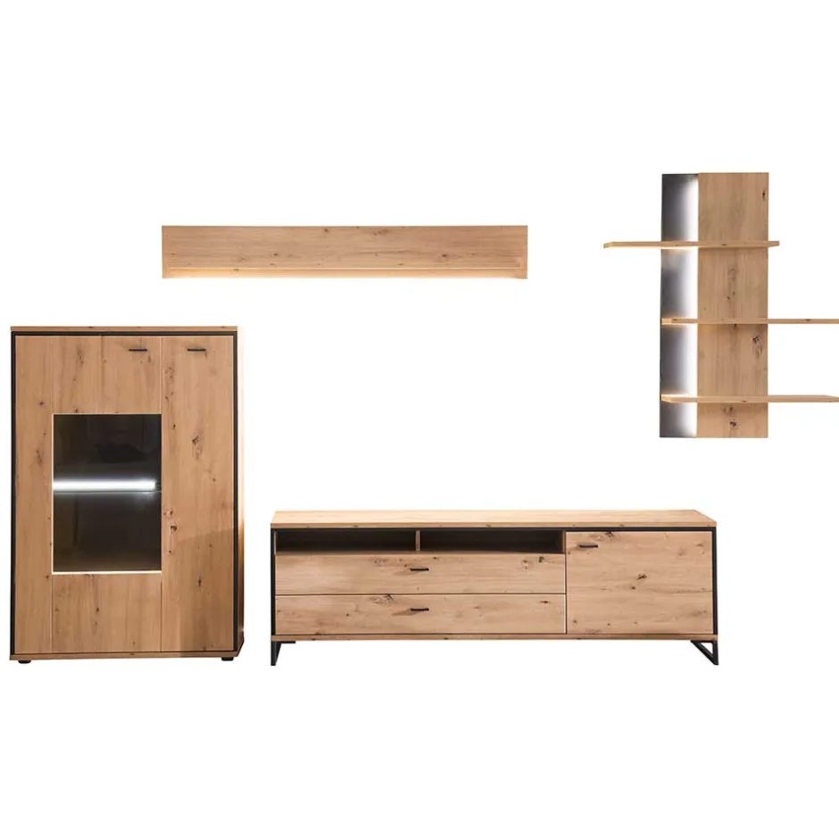 Pharao24 Anbauwand Geronda> Moderne Wohnwände