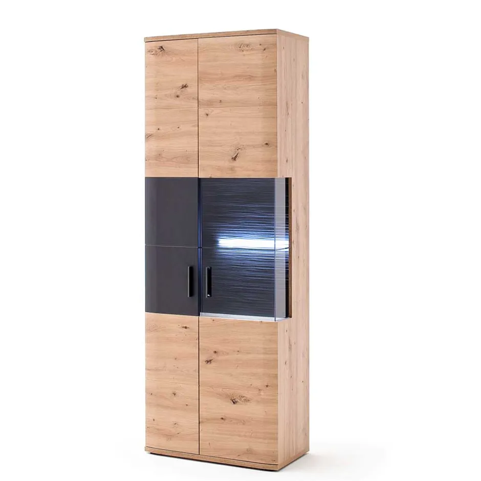 Moderne Wohnwände|Wohnwand 350 Cm*Pharao24 Anbauwand Lucisa