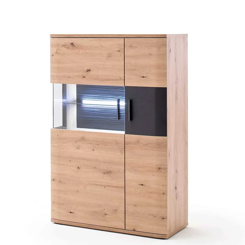 Moderne Wohnwände|Wohnwand 350 Cm*Pharao24 Anbauwand Lucisa