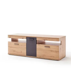 Moderne Wohnwände|Wohnwand 350 Cm*Pharao24 Anbauwand Lucisa