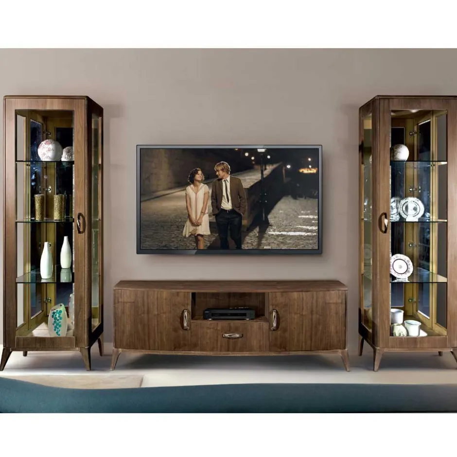 Massivholz Wohnwände*Pharao24 Anbauwand Milena