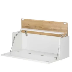 Moderne Wohnwände|Wohnwand 300 Cm*Pharao24 Anbauwand mit Homeoffice Rascian