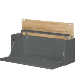 Moderne Wohnwände|Wohnwand 350 Cm*Pharao24 Anbauwand mit Schreibplatz Uzniana