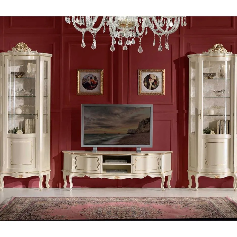 Pharao24 Anbauwand Ovadiu> Massivholz Wohnwände