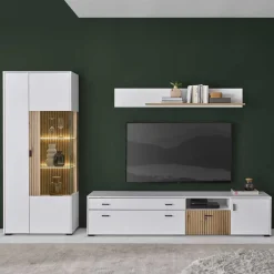 Moderne Wohnwände*Pharao24 Anbauwand Saladd