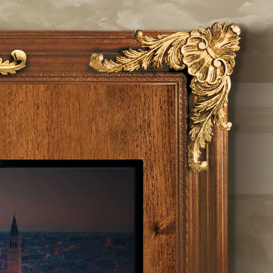 Massivholz Wohnwände*Pharao24 Anbauwand Savolina