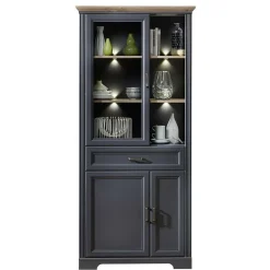 Wohnwand 300 Cm*Pharao24 Anbauwand Valgura