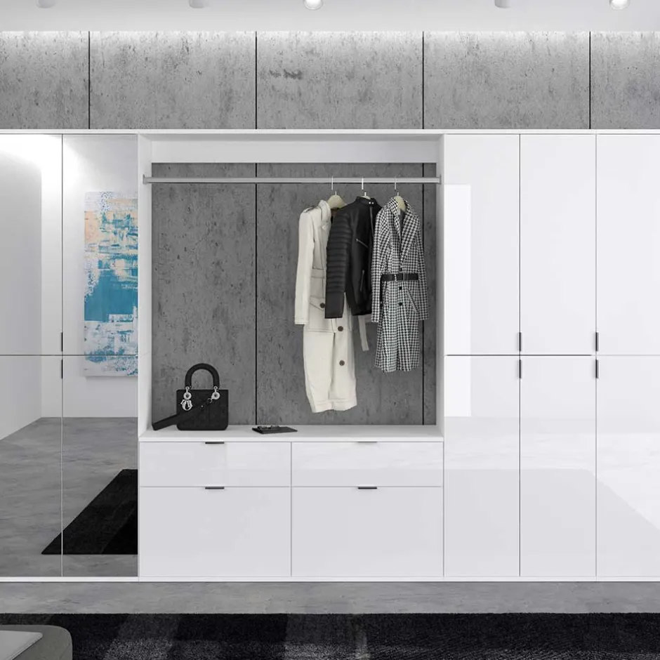 Pharao24 Ankleidezimmer Schrankwand Ridonner> Garderobensets