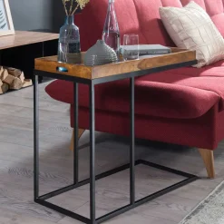 Beistelltische|Massivholztische*Pharao24 Anstelltisch Adrionata