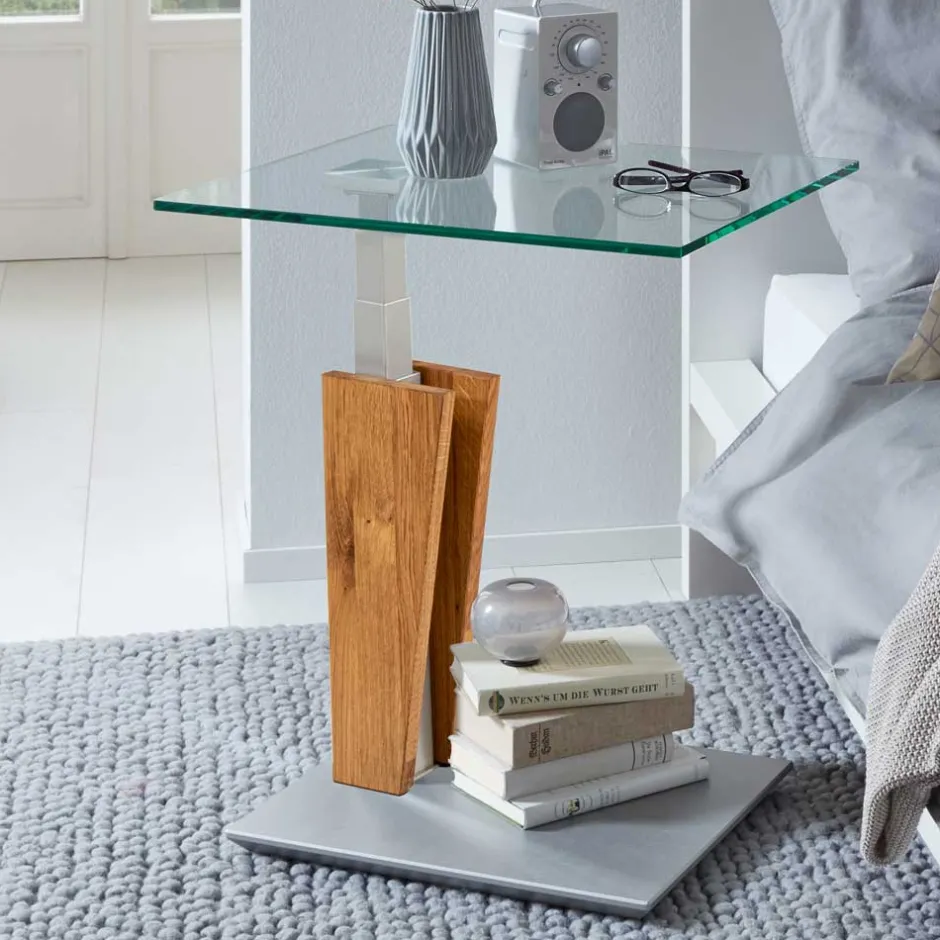 Wohnzimmertisch|Glastische*Pharao24 Anstelltisch Aguero