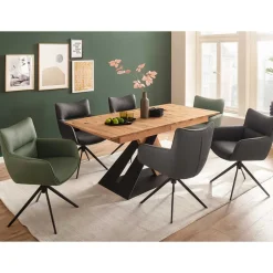 Polstermöbel|Lederstühle*Pharao24 Armlehner Dianara