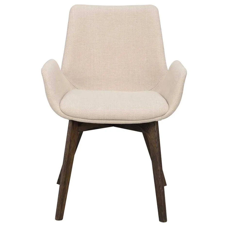 Pharao24 Armlehnstühle Beige Mutonios> Küchenstühle|Esszimmerstühle