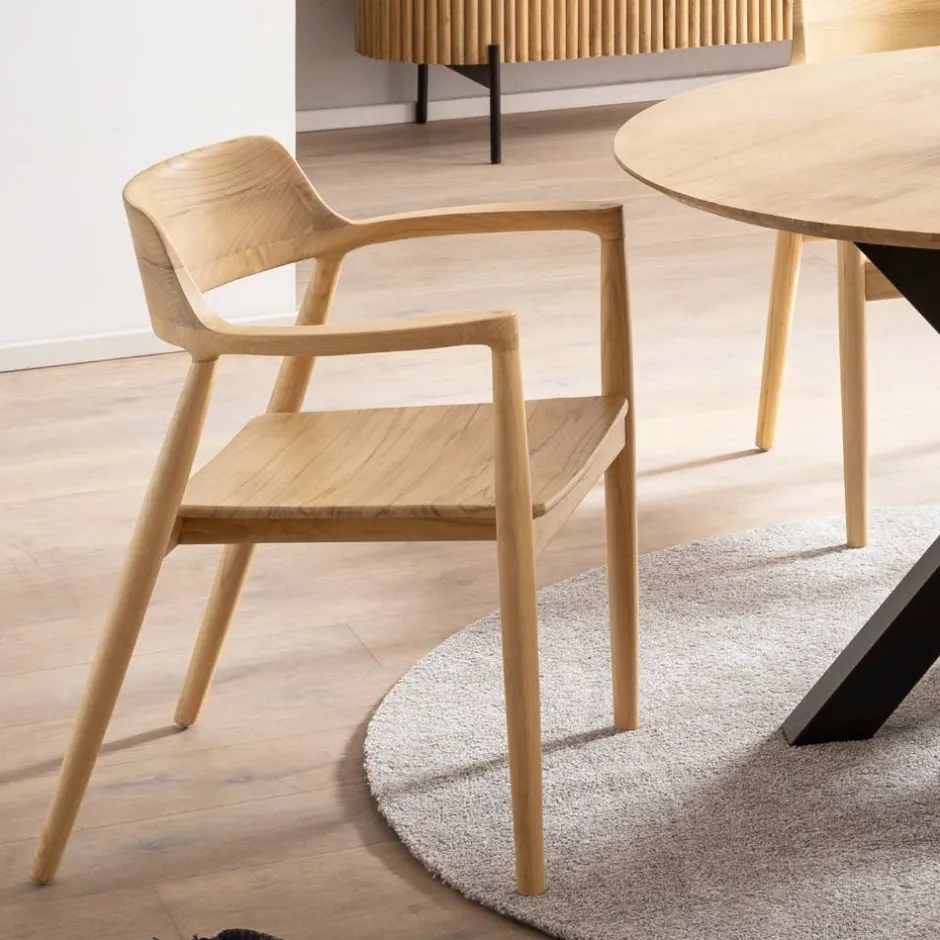 Pharao24 Armlehnstuhl Beluah> Küchenstühle|Esszimmerstühle