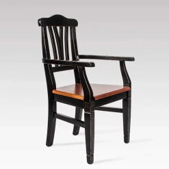 Pharao24 Armlehnstuhl Ezianas> Armlehnstühle|Massivholz Stühle