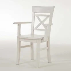 Pharao24 Armlehnstuhl Megida> Armlehnstühle|Massivholz Stühle