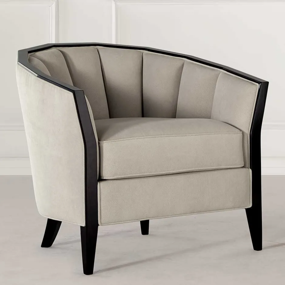 Pharao24 Art Deco Stil Sessel Diziana> Polstermöbel|Wohnzimmer Sessel