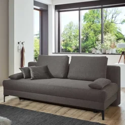 2 Sitzer Sofa*Pharao24 Ausklappbares Sofa Lecrosca