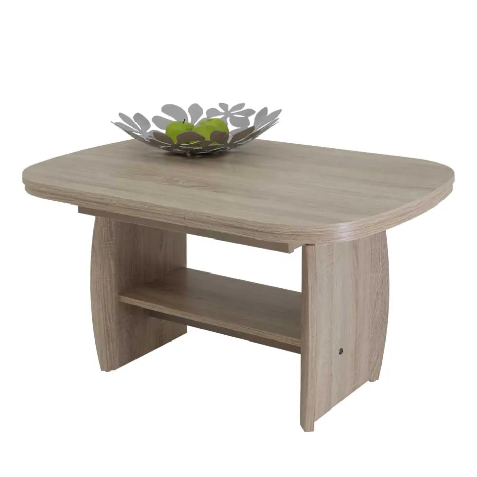 Ausziehtische*Pharao24 Ausziehbarer Couchtisch Casa