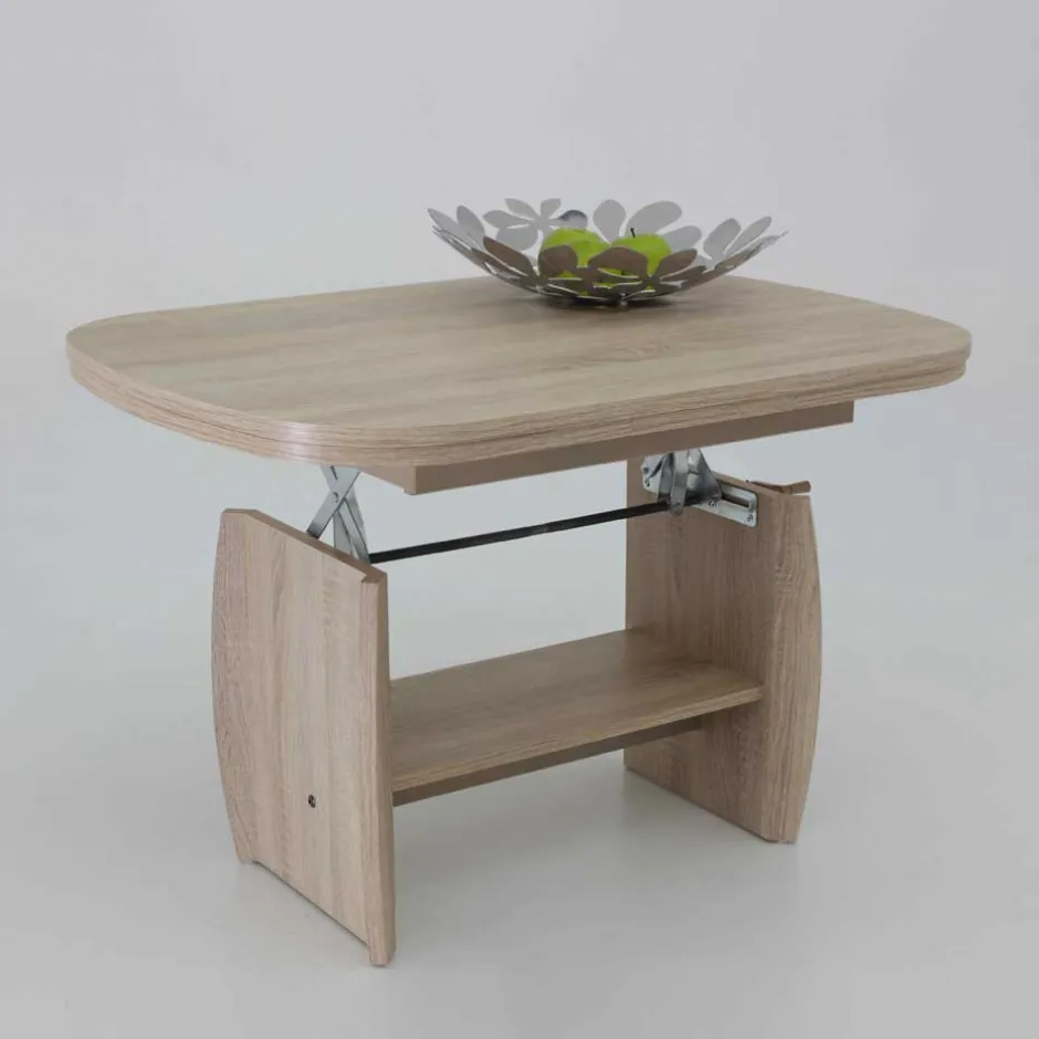 Ausziehtische*Pharao24 Ausziehbarer Couchtisch Casa