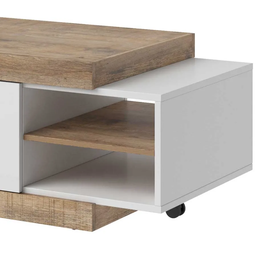 Pharao24 Ausziehbarer Couchtisch Prismo> Wohnzimmertisch|Couchtische