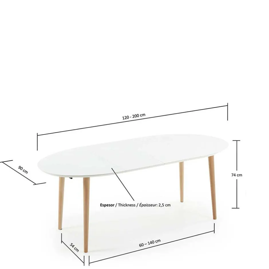 Pharao24 Ausziehtisch Bastian> Küchentisch|Ausziehtische