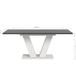 Ausziehtische*Pharao24 Ausziehtisch Fulcao