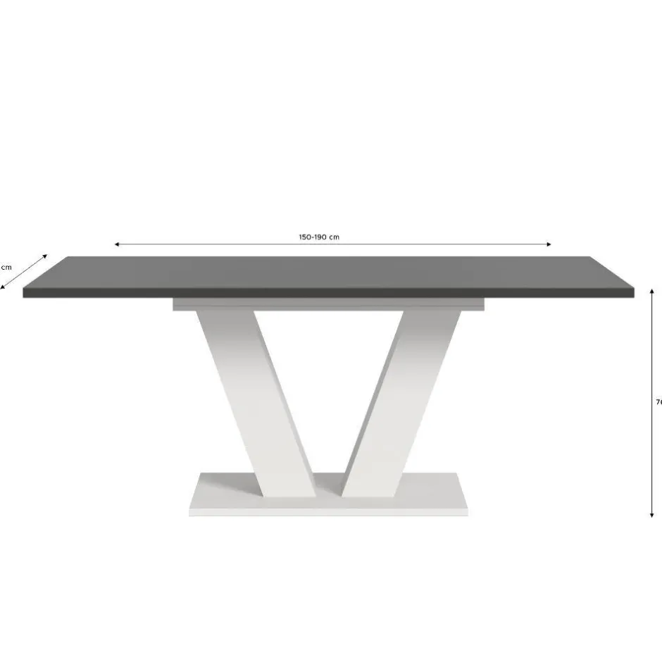 Ausziehtische*Pharao24 Ausziehtisch Fulcao