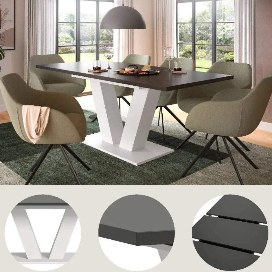 Ausziehtische*Pharao24 Ausziehtisch Fulcao