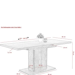 Pharao24 Ausziehtisch Giambado><noscript><img width=