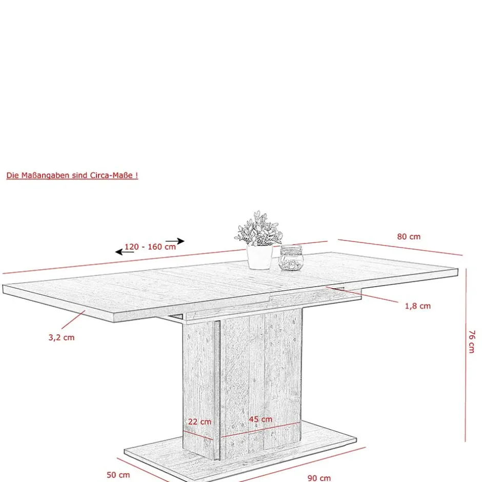 Pharao24 Ausziehtisch Giambado> Ausziehtische