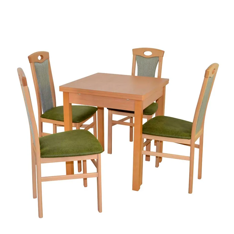 Sitzgruppen|Tisch Mit Stühlen*Pharao24 Ausziehtisch mit Stühlen Relindo