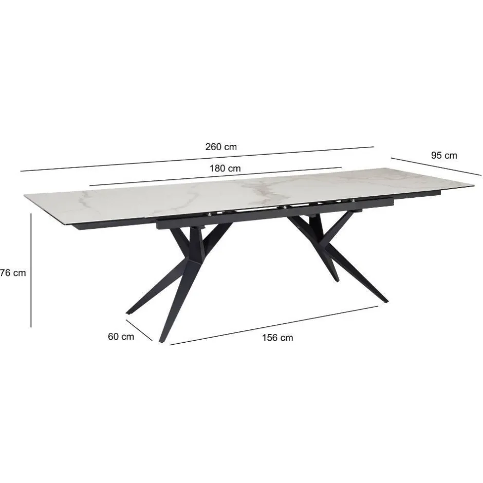 Ausziehtische*Pharao24 Ausziehtisch Nicholos